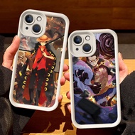 White Casing for iphone 7 14 6 13 6s 8 Pro Max Plus S36 One Piece Luffy
