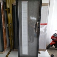 Terbaru Pintu Kamar Mandi Pvc + Aluminium - Panel Kombinasi Aluminium