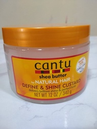Cantu Shea Butter for Natural Hair Define and Shine Custard