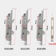 Sliding door fingerprint smart combination lock lock body broken bridge aluminum double hook sliding