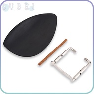 SULIN ​Ebony Chin Rest​, ​Chin Rest Bracket​ ​Softwood Strip Bracket​ Violin Chin Rest​, Comfort​ ​E