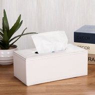 Custom Leather Tissue Box logo Tissue Box Home Living Room Simple Car Leather Tissue Box Hotel Napki