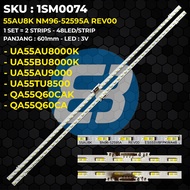 Backlight TV SAMSUNG 55 Inch UA55AU8000 UA55BU8000 UA55AU9000 UA55TU8500 QA55Q60CAK QA55Q60CA 55AU8K