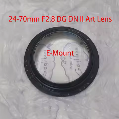 New front 1st optical glass block element repair parts For Sigma 24-70mm F2.8 DG DN II Art Lens (E-M