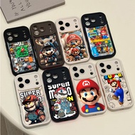Phone Case For Redmi Note 14 4G PRO 5G 11S 10S 9S 12 Cartoon Games Super Mario Bros Cartoon Soft Sho