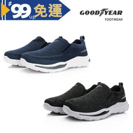 GOODYEAR [Boston] Men's Lightweight Waterproof Walking Shoes-Black/GAMR43240 Dark Blue/GAMR43246