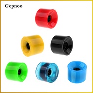 Gepnoo 2.75" x 2" Durable Pro Blank Skateboard PU Wheels Longboard Mini Cruiser Wheel