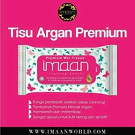 Imaan Premium Wet Tissue with Argan Oil