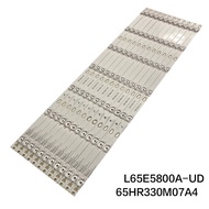 LED Backlight strip 7 lamp For 65"TV TCL-T0T-65D2900-12X7-3030-LX20161101 L65E5800A-UD 65HR330M07A4 