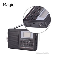 ตัวรับสัญญาณวิทยุวงดนตรีดิจิตอลดิจิตอลแบบพกพา World AM/FM/SW/MW พร้อมเสาอากาศภายนอก DY-TH