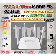 🔥LENOVO C300 MODEM Modified Unlocked🔥3G 4G LTE WiFi Modem CPE Router Home Unllimited Hotspot &amp;Sim Card Slot ALL Telco