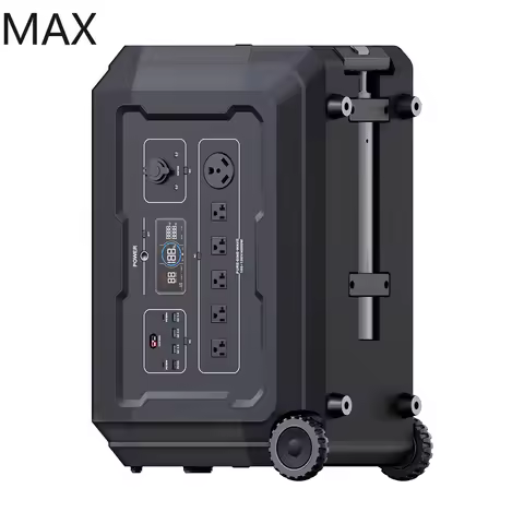 7000W Peak Power Energy Tragbare Powerstation LiFePO4 Battery Charge Solar Generator Portable Power