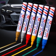 UKEC Colorful Permanent Paint Marker Waterproof Markers Tire Tread Rubber Fabric Paint Marker Pens Graffiti Touch Up Paint Pen NEW