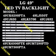 NEW 8 PCS 49UM7290PTD 49UM7300PTA 49LJ550T 49UJ630 49LK5700 49UJ632 49UK6300PTE LG 49" LED TV BACKLI