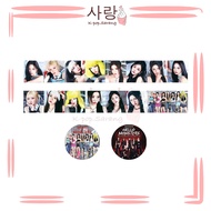 BabyMonster《DRIP》Washi Tape Set Collection Kpop Ruka Pharita Asa Rami Rora Chiquita Ahyeon DIY Photo