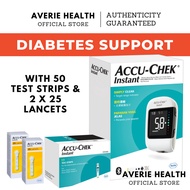 Accu-Chek Instant Glucometer Value Kit with Strips & Lancets | Accuchek, Accu Chek | Diabetes Suppor