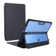 全城熱賣 - 適用於 Microsoft Surface Pro 9 / 10 / 11 連體亞克力平板皮套（黑色）