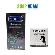 BCS Kéo Dài Thời Gian Cho Nam Durex Perfoma (H12) + Bao Cao Su Chống Xuất Tinh Sớm Tốt Nhất Nhất Pow