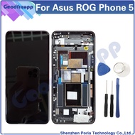 100% Test For Asus ROG Phone 5 ZS673KS I005DB I005DA ROG 5 ROG5 LCD Display Touch Screen Digitizer A