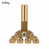 WITAK Fret Press Tool, Brass Brass Color Guitar Presser, Premium Fret Press Caul For Fret Leveling