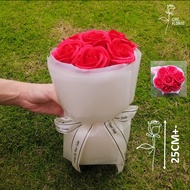 Russian Round Bouquet Rose Bouquet Graduation Bouquet Valentines Bouquet Bunga 俄罗斯圆形花束 Soap Flower 5