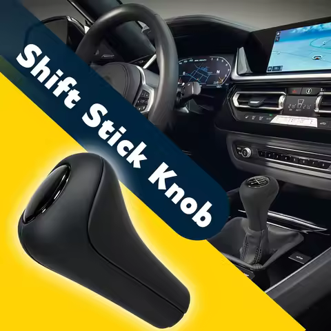 For BMW Z8 E52 M3 M4 M5 E46 E60 E90 E92 F10 F20 F30 Car Gear Shift Stick Knob Manual 5 Speeds Boot F