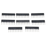 9P9 Pins Inline Strip Resistance A103 A102 A472 4.7K 1K 10K 2K 3K 6.8K 3.3K 2.2K Brand New