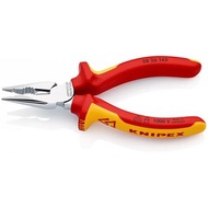 KNIPEX คีมรวมปากแหลม สำหรับงานไฟฟ้ามืออาชีพ | 08 26 145 Needle-Nose Combination Pliers | Made in Ger