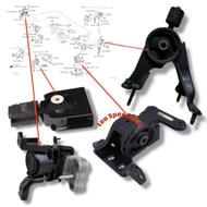 ENGINE MOUNTING SET 4PCS NEW OEM MADE IN MALAYSIA FOR TOYOTA WISH 1.8L 16V ZGE20 ZGE2# ENGINE: 2ZRFA