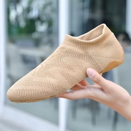 【Exclusive Limited Edition】 Evkoodance Practice Sneaker Jazz Dance Shoes Camel Cloth Mesh Ballet Competition Cheerleading Fitness Party Dancing Shoe All