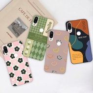 เคสโทรศัพท์สำหรับ Xiaomi Redmi 7เคสซิลิโคนนุ่มป้องกันรูปการ์ตูนไดโนเสาร์แมวที่น่ารักสำหรับ Redmi Y3 Redmi7 7 RedmiY3ฝาหลังแพร่หลายกระเป๋าโทรศัพท์ที่อยู่อาศัย