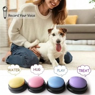 1/4pcs Dog Voice Recording Button, Pet Communication Training Buzzer, Teach Dog To Talk, No Battery,