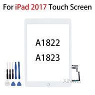 For iPad 9.7 (2017 Version)  A1822 A1823 Touch Screen Digitizer Glass With Home Button SWTS