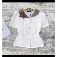 Striped Shirt K88 (Cool cotton material)