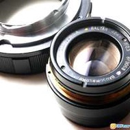 Bausch &amp; Lomb Baltar 40/2.3 大電影鏡改Leica M，全幅冇暗角，高解像力啱A7r3 GFX(...