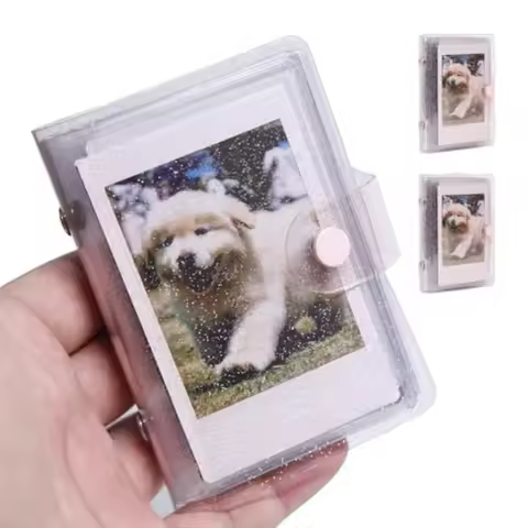 2Packs 36 Pockets 2x3 Photo Album for Fujifilm Instax Mini 12 11 9 8+ 8 7S 99 90 70 50S 40 26 25 Cam