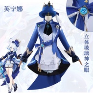 Genshin Impact Furina Focalors cosplay costumes FLX3
