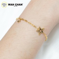 WAH CHAN 916 Gold Bracelet - Shining Star OSB1270