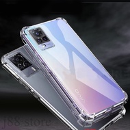 Vivo V23 5G / V21 4G / 5G / V21E Transparent TPU Protection Shockproof Case Cover Casing