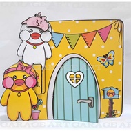 Viral duck paper duck house duck house paper doll duck house easy to assemble