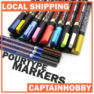 Mr Hobby Panel Liner Pen GUNDAM MARKER POUR TYPE GM300～303 Paint Remover for Hobby Plastic Model Gunpla Scale Models