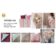 2 tone Love Flower Wrapping Paper -(M'sia Ready Stock) (WPMH-110)