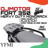 QJMOTOR FORT350 FORT 350 FORTRESS 350 FORTRESS350 HIGH QUALITY MONORACK RACK TOP BOX