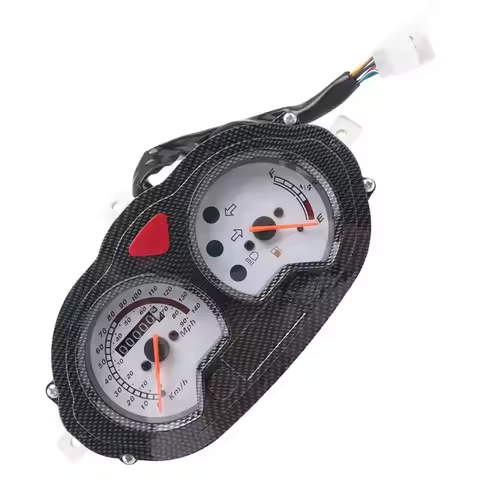 B07A-Analog Speedometer Dashboard Instrument For Scooter B05 B08 POPCORN HUSSAR KEEWAY RY8 FOCUS F-A