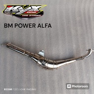 ALFA racing exhaust bm power full crum