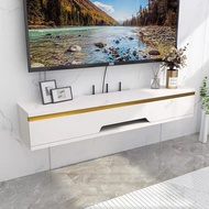 Modern Style Solid wood Wall Mounted TV Cabinet Kabinet TV Gantung Hall Cabinet TV Console TV Rack C