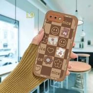 เคส OPPO A15 A54 A5S A3S A16 A95 A7 A 5A9 A31 A53 2020 กระดานหมากรุกหมียิ้ม Case OPPO A12 A16K A54S Reno 4 5F 4F A74 A15S A52 A11K A92 A35 A11 A93 A32 A72 A94 A53S F17 PRO A16S A12S New Angel Eyes Cases