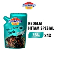 Sedaap Kecap Manis Kedelai Hitam Spesial 520ml / 728gr isi 12 pcs [Karton]