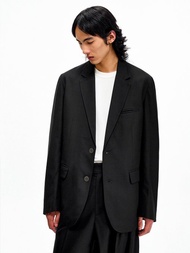 學院風休閒西服男士簡約舒適易打理通勤西裝外套