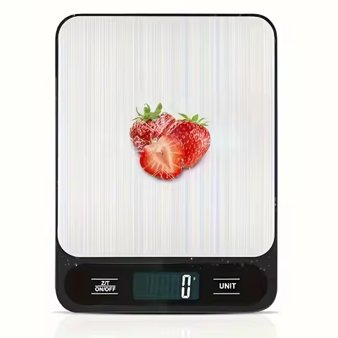 Precision Digital Kitchen Scale - 22 lb/10 kg Capacity, Stainless Steel, Durable, Suitable for Bakin